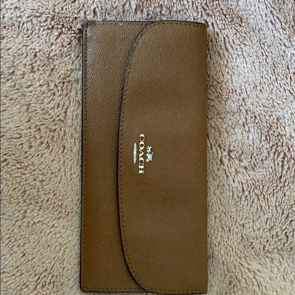 Brown Coach wallet